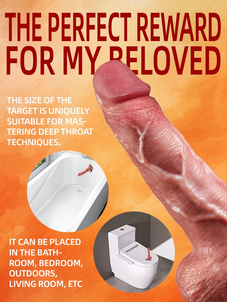 [Astante Living] Realistic 7.5' Silicone Dildo with Balls Suction Cup G-Spot Anal Lifelike Curved Adult Sex Toy for Women Perfect Love Gift for Couples Girlfriend Wife –Free limited gift with order!