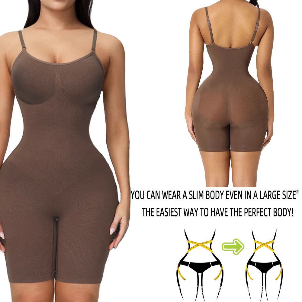 Bodysuit for Women Tummy Control Shapewear Seamless High Waist Flat Belly Belt Stretch Shapewear Body Shaper