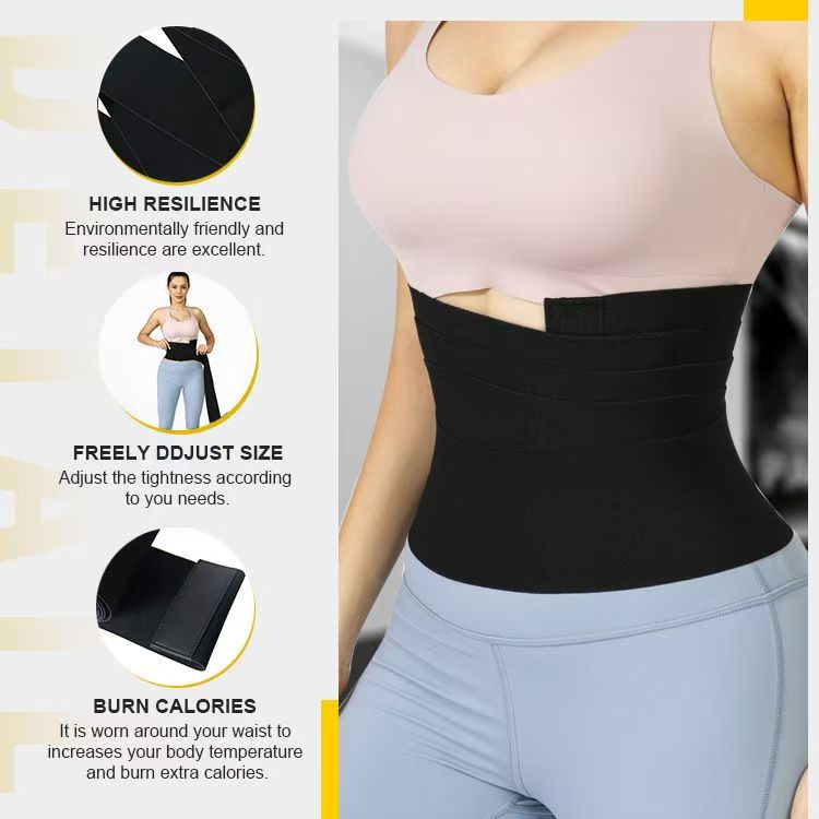 Waist Trainer Women Slimming Sheath Snatch Me Up Bandage Wrap Body Shaper Tummy Shapewear Trimmer Belt Corset Top Stretch Bands