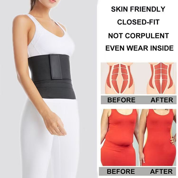 Waist Trainer Women Slimming Sheath Snatch Me Up Bandage Wrap Body Shaper Tummy Shapewear Trimmer Belt Corset Top Stretch Bands