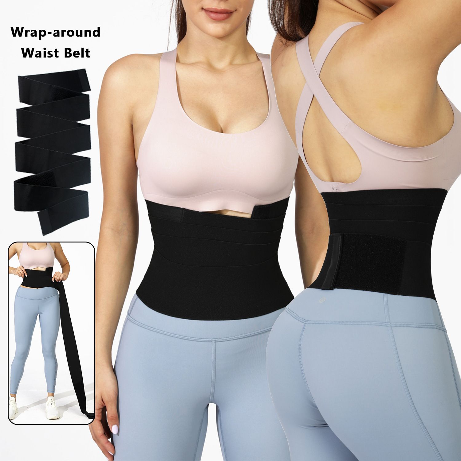 Waist Trainer Women Slimming Sheath Snatch Me Up Bandage Wrap Body Shaper Tummy Shapewear Trimmer Belt Corset Top Stretch Bands