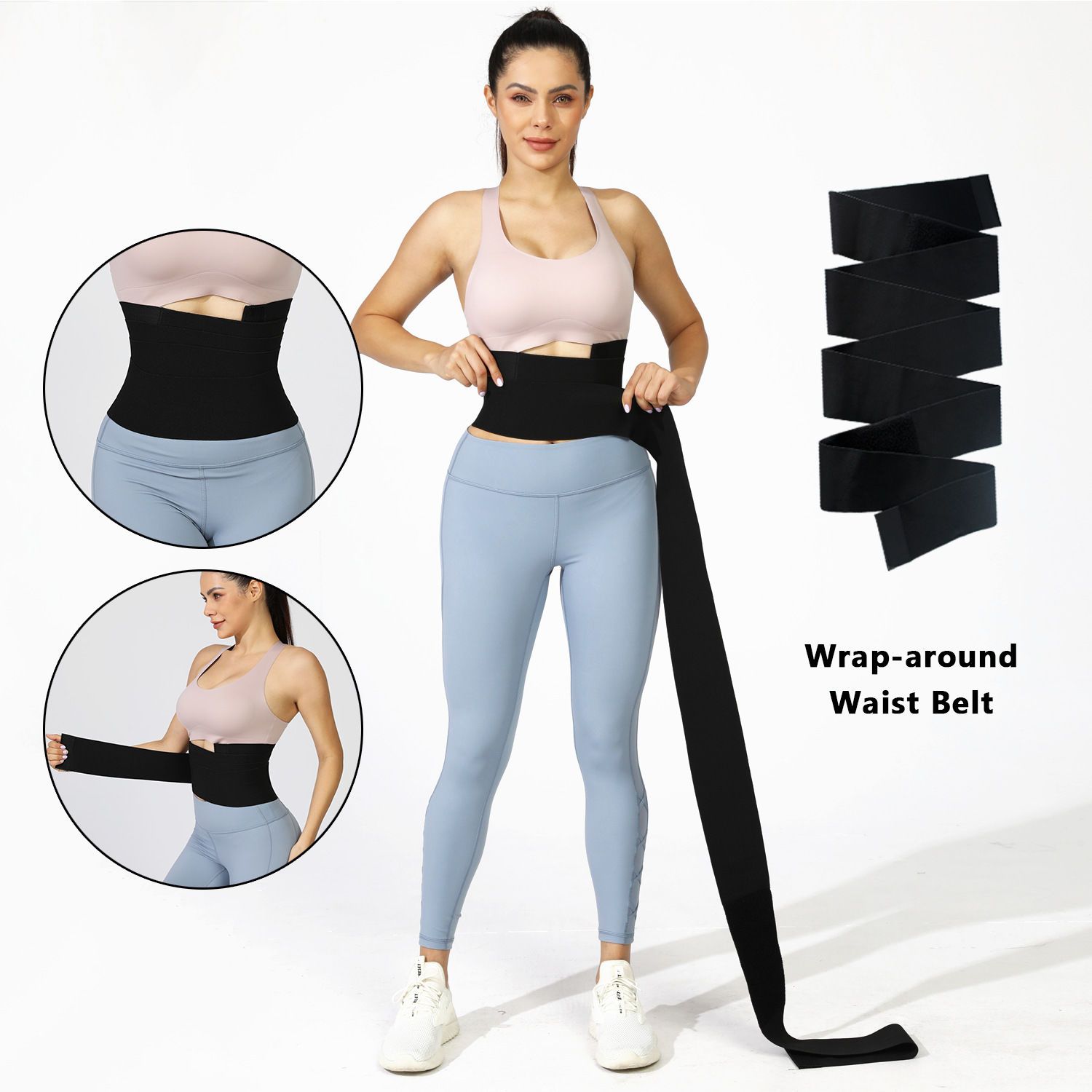 Waist Trainer Women Slimming Sheath Snatch Me Up Bandage Wrap Body Shaper Tummy Shapewear Trimmer Belt Corset Top Stretch Bands