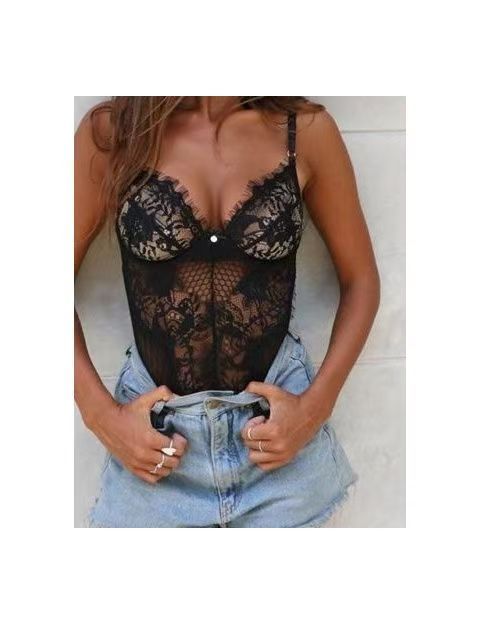 Backless Erotic Babydoll Pajamas Girls Exotic Lace Dress Nightgown Underwear Body Suit Porn Bape Teddy Baby Doll Sexy Lingerie