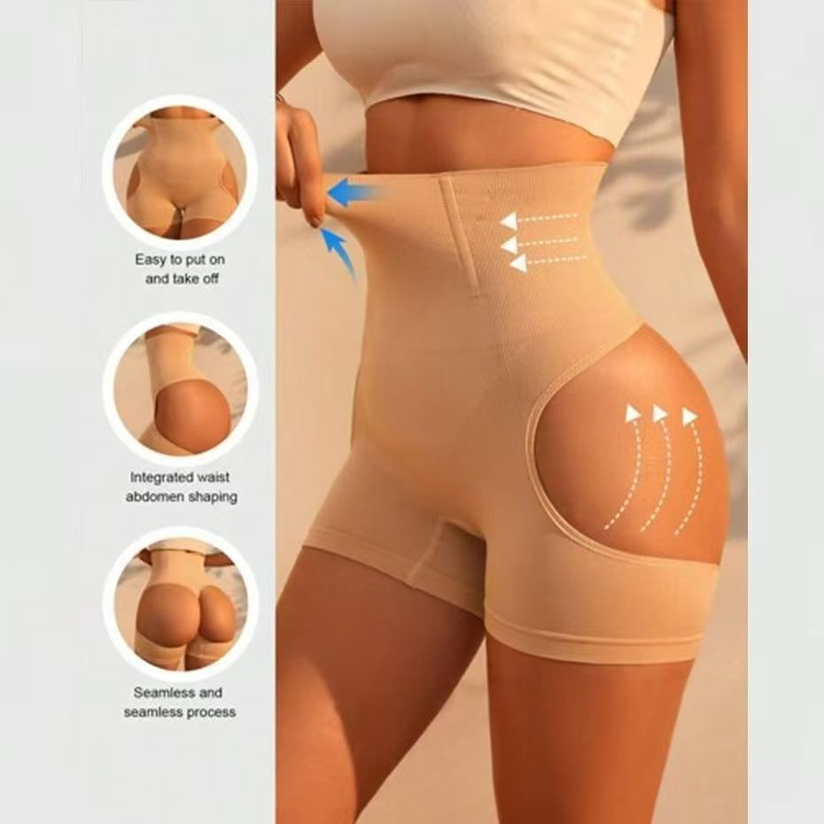 Sexy Women High Waist Trainer Butt Lifter Hot Body Shaper Lace Tummy Control Slimming Briefs Corset Panties Shapewear Underwear