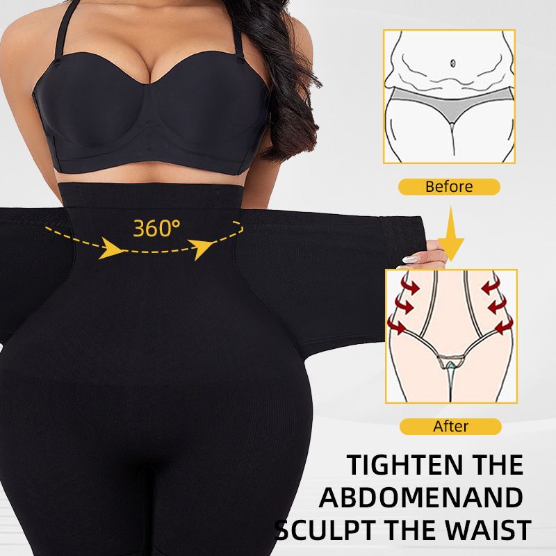 High Waist Trainer Shapewear Body Tummy Shaper Fake Ass Butt Lifter Booties Hip Pads Enhancer Booty Lifter Thigh Trimmer