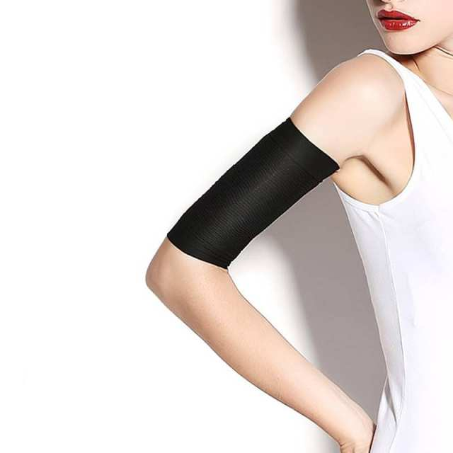 women slimming arm shaper weight loss arm shapers shapewear upper arm shapers elastic black