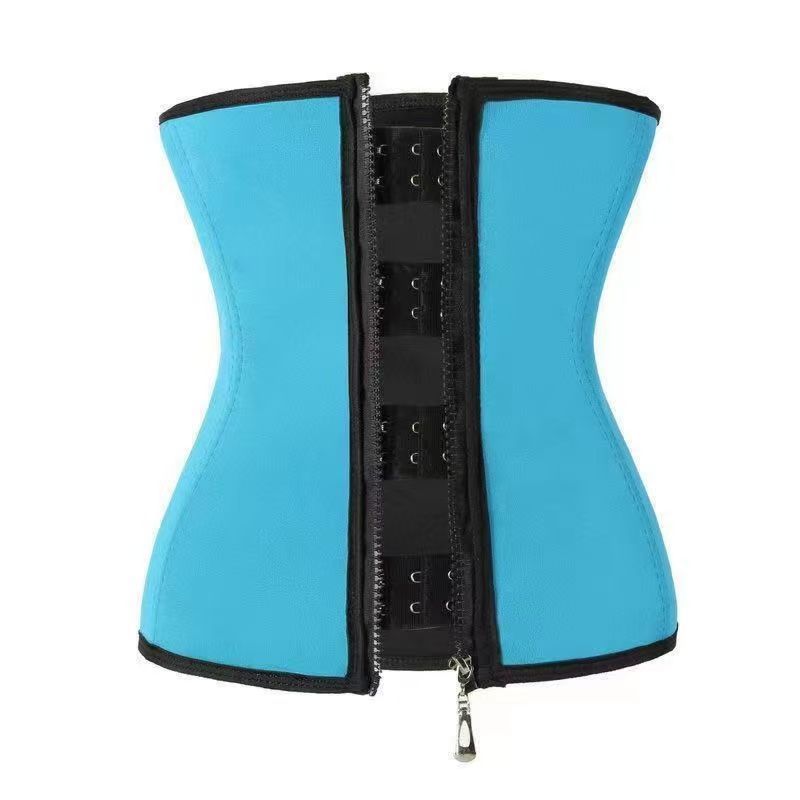 Women Waist Trainer Belt Shaper Waist Cinchers Zipper Body Shaper Zip Corset Girdle Slim Belt Slimming Waistband