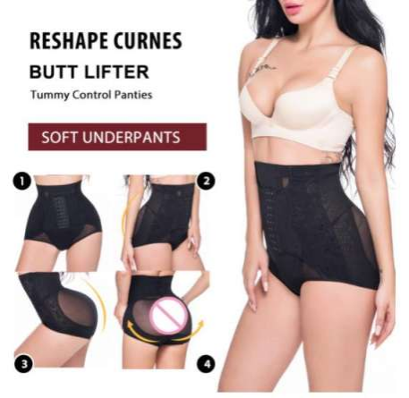 Women Waist Trainer Body Shaper Butt Lifter High Waist Control Panties Shapewear Tummy Shaper Girdle Slimming Belt