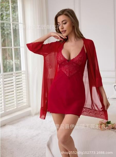 Fashion Silk Bridesmaid Bride Robe sexy nightgown Women Short Satin Wedding Kimono Robes Sleepwear Nightgown Dress Woman Bathrobe Pajamas