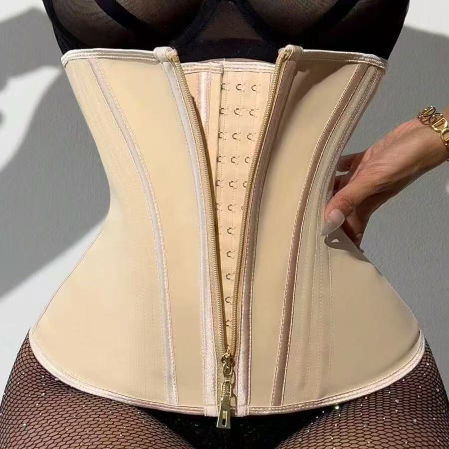 New fashionable women's Waist Trainer bodybuilding plus size jumpsuit slimming clothes women's belly cinching waist belt tight corset shapeshifter