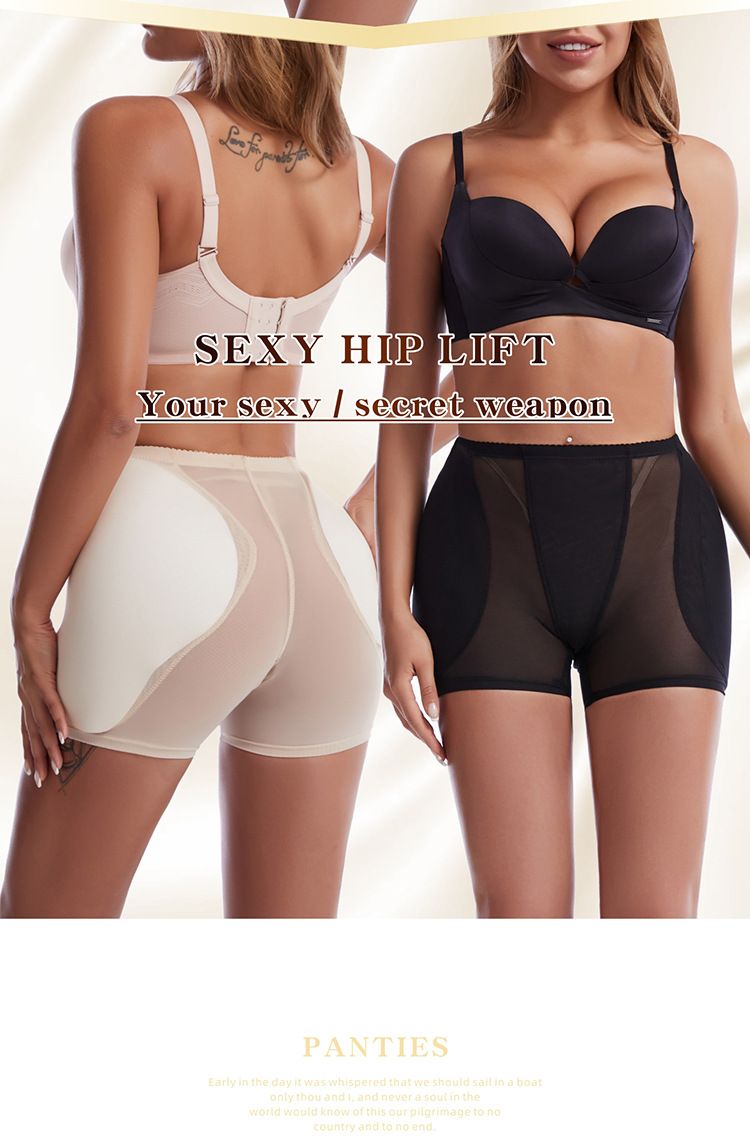 Women Butt Lifter Hip Enhancer Shaper Panties Body Shaper Hip Pad Sexy Underwear Bodyshorts Body Shapewear S-6XL