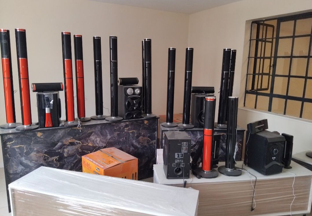 HiHi Seara Tiger 5.1 Channel Model 5505 Home Theater Speaker System – Powerful Surround Sound with Deep Bass Subwoofer, Bluetooth, USB, AUX & FM Support, Ideal for TV, Movies, Music & Parties