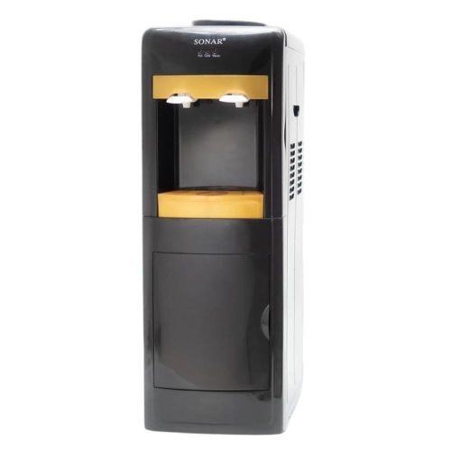 Sonar SR-B5C Hot & Cold Standing Water Dispenser - Black/Golden (1YR WRTY) 1Yr Warranty - BLACK/ORANGE + FREE DELIVERY TO YOUR DOORSTEP
