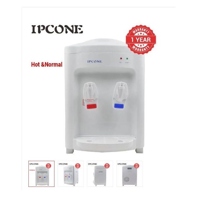 IPCONE HT23004 Table Top Hot & Normal Water Dispenser (1YR WRTY) - RED/white+ FREE DELIVERY TO YOUR DOORSTEP