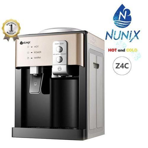 Nunix Table Top Hot And Cold Water Dispenser Z4C (1YR WRTY) - RED/white+ FREE DELIVERY TO YOUR DOORSTEP