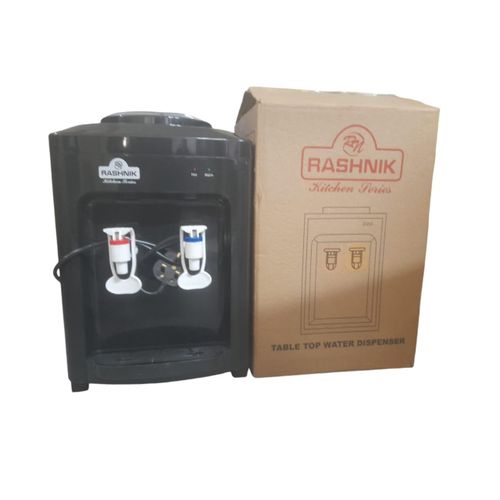 Rashnik Hot and Warm Table Top Water Dispenser (1YR WRTY) - RED/white+ FREE DELIVERY TO YOUR DOORSTEP
