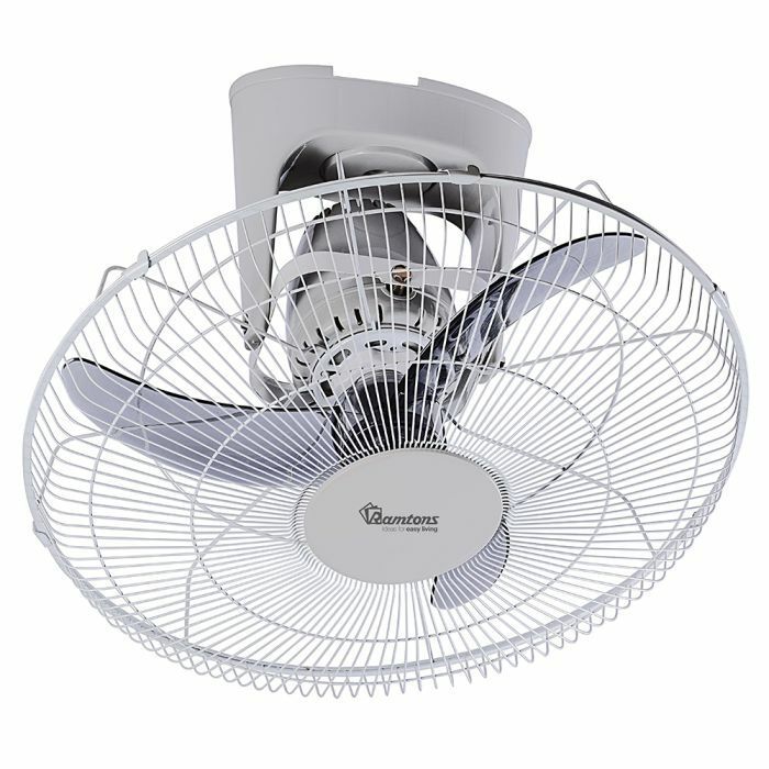 😶‍🌫️ARRIVALS🦋Ramtons 18-Inch Orbit Fan-RM/670, White🤑18 Inch
60 watts
360 Degree Oscillation
3 Blade
100% Copper Motor
Fitted with Fan Regulator Switch
220-240V/50-60Hz/60w