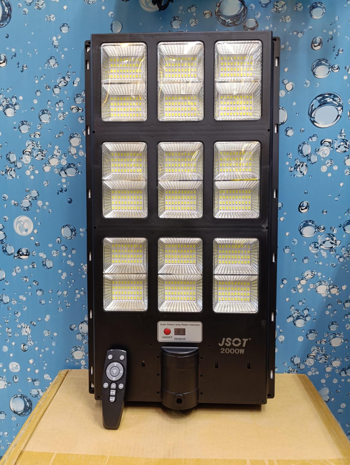 🎇Solar Light 2000W Outdoor Solar Street Light, Commercial Grade Outdoor Dusk To Dawn Solar Street Light, Outdoor Solar Lamp With Motion Sensor And Remote Control🎇EXTREMELY BRIGHT & WIDE LIGHTING RAN