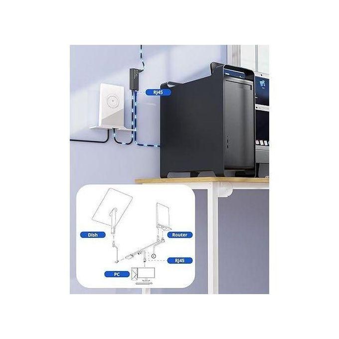 Starlink Ethernet Adapters For Satellite Internet For Fast Wired External Network Internet Compatible RJ45 Stable Connectivity