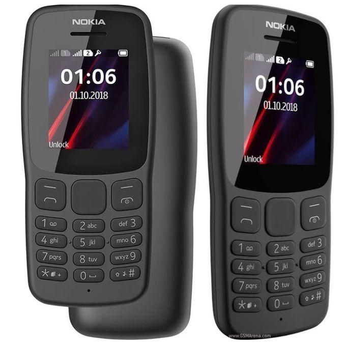Nokia 106 4G Dual SIM Button Feature Phone Long-Lasting Battery Durable Design 4G Connectivity MP3 Player, FM Radio and LED Flashlight Affordable Basic Phone 106 Nokia106 upgrade from Nokia105