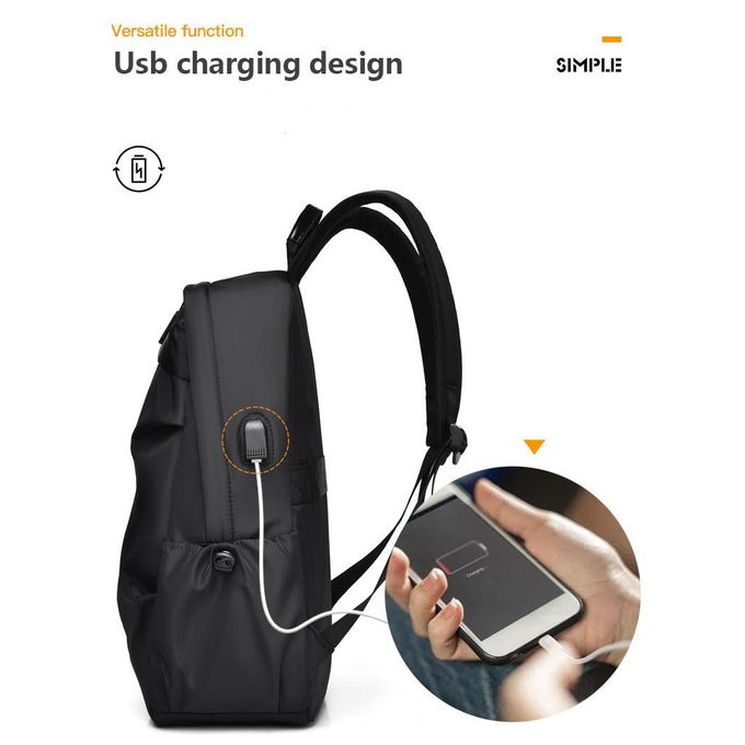 Laptop Backpack Large Capacity Comfortable Travel Bag School Bag Durable Waterproof