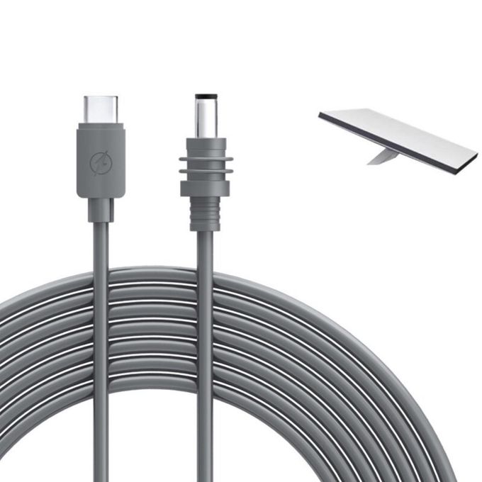 Starlink Mini USB Type C Input to DC Power Cable DC + Type C to DC Compatible StarrlinkMini Cable Connection Replacement Satellite Extension Network StarlinkCable Fiber Optic Cable Router (16.4FT/5M)