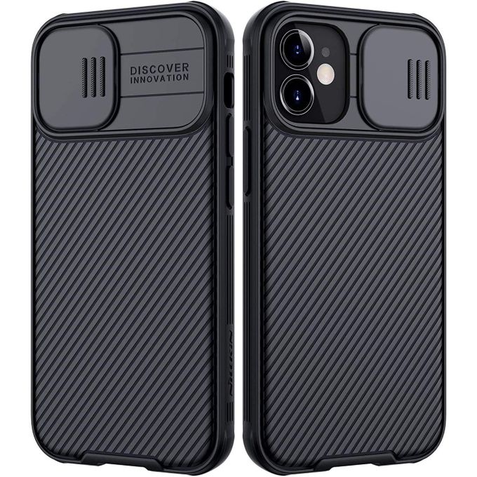 Nillkin For iPhone 12 Phone Case , CamShield / Camera Shield Case with Sliding Camera Back Cover & Supports Wireless Charging Cover Shockproof Heavy Duty Anti Scratch Slim Protective Nilkin Phone Case