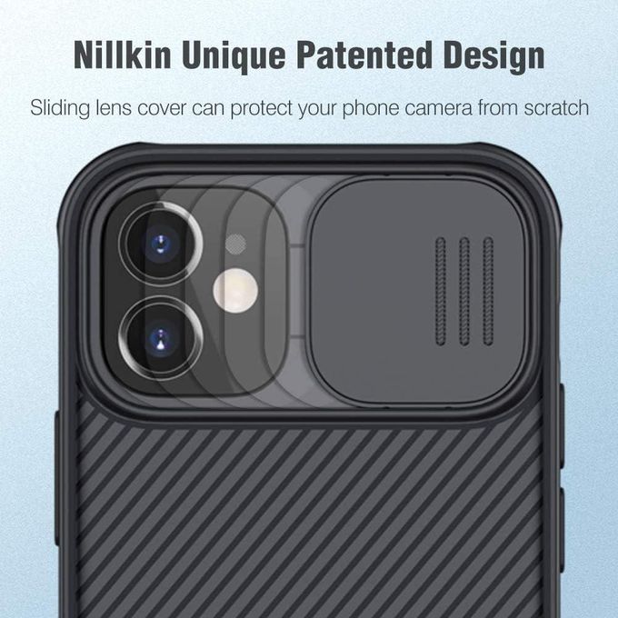 Nillkin For iPhone 12 Phone Case , CamShield / Camera Shield Case with Sliding Camera Back Cover & Supports Wireless Charging Cover Shockproof Heavy Duty Anti Scratch Slim Protective Nilkin Phone Case