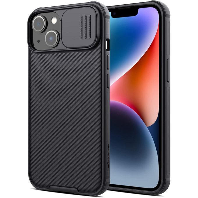 Nillkin For iPhone 14 Phone Case , CamShield / Camera Shield Case with Sliding Camera Back Cover & Supports Wireless Charging Cover Shockproof  Slim Protective Nilkin Phone Case