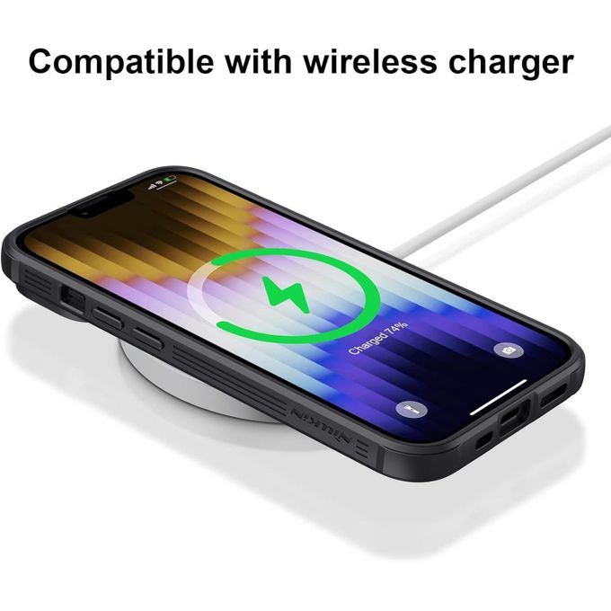 Nillkin For iPhone 14 Phone Case , CamShield / Camera Shield Case with Sliding Camera Back Cover & Supports Wireless Charging Cover Shockproof  Slim Protective Nilkin Phone Case