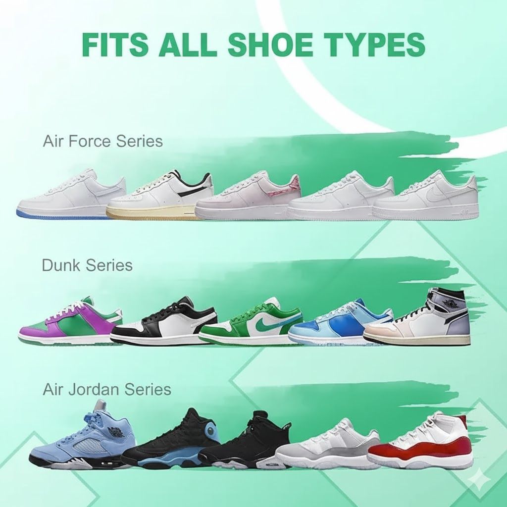 2 Pieces Anti-Crease Shoe Protector Guard Anti-Wrinkle Anticrease Guard 2 Pairs Crease Protectors for Sneakers Shoe - Anti Wrinkle Crease Protectors for Jordan 1, AF1s and Dunks, Shoe Guards