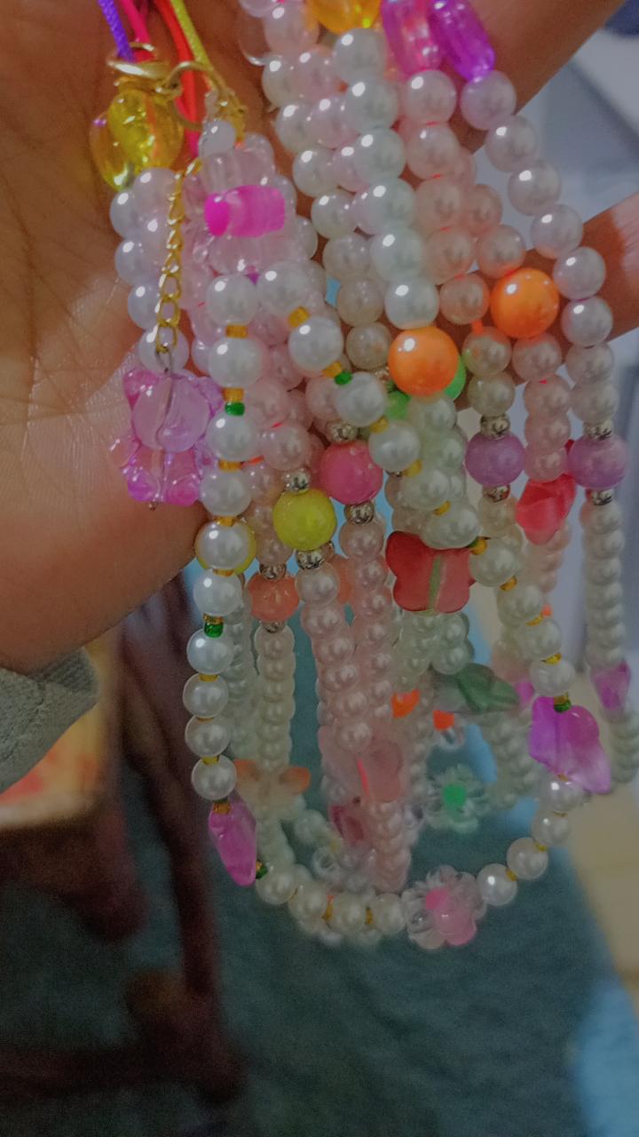 Beaded phone charms
