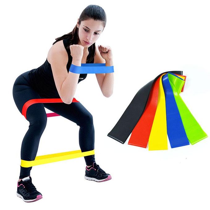 5Pc Different Level Fitness Yoga Resistance Bands