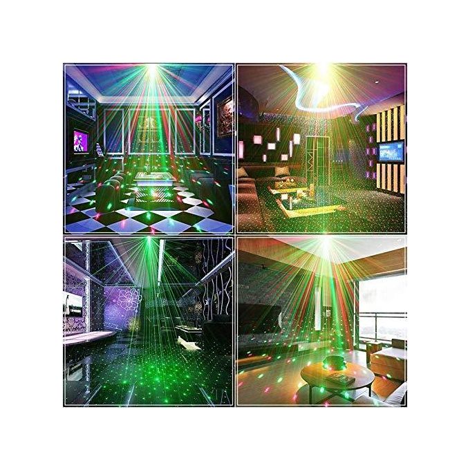 MINI LED LASER PROJECTOR STAGE LIGHTING EFFECT STROBE LASER SHOW PARTY STAGE SOUND LIGHTS