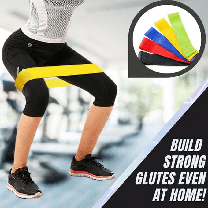 5Pc Different Level Fitness Yoga Resistance Bands