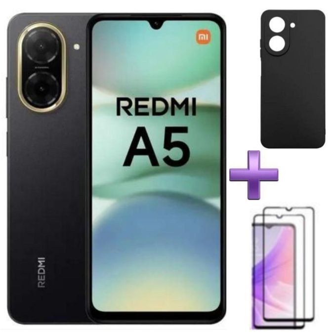 XIAOMI Redmi A5 ,6.88'' Display, 4GB RAM + 128GB Storage, 5200 Mah Battery,Dual+ COVER+PROTECTOR