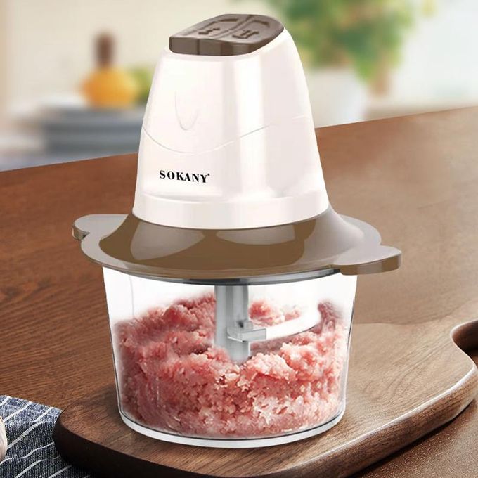 Sokany Electric 2L Food Chopper for Meat, Vegetables, Fruits and Nuts