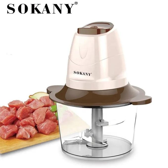 Sokany Electric 2L Food Chopper for Meat, Vegetables, Fruits and Nuts
