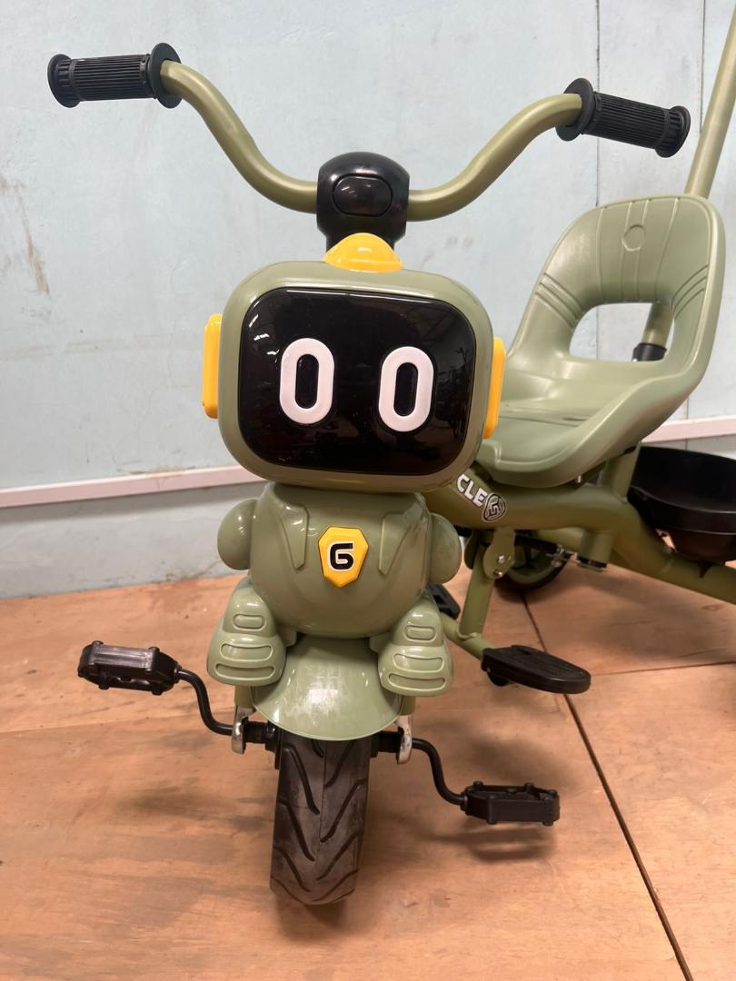 Baby Tricycle. Push Handle .