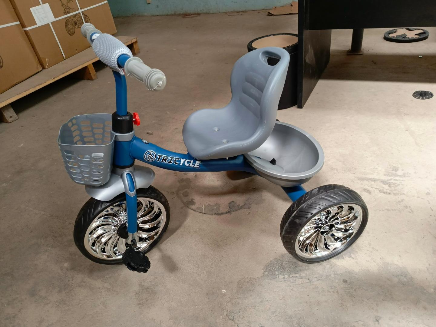 Baby tricycle.