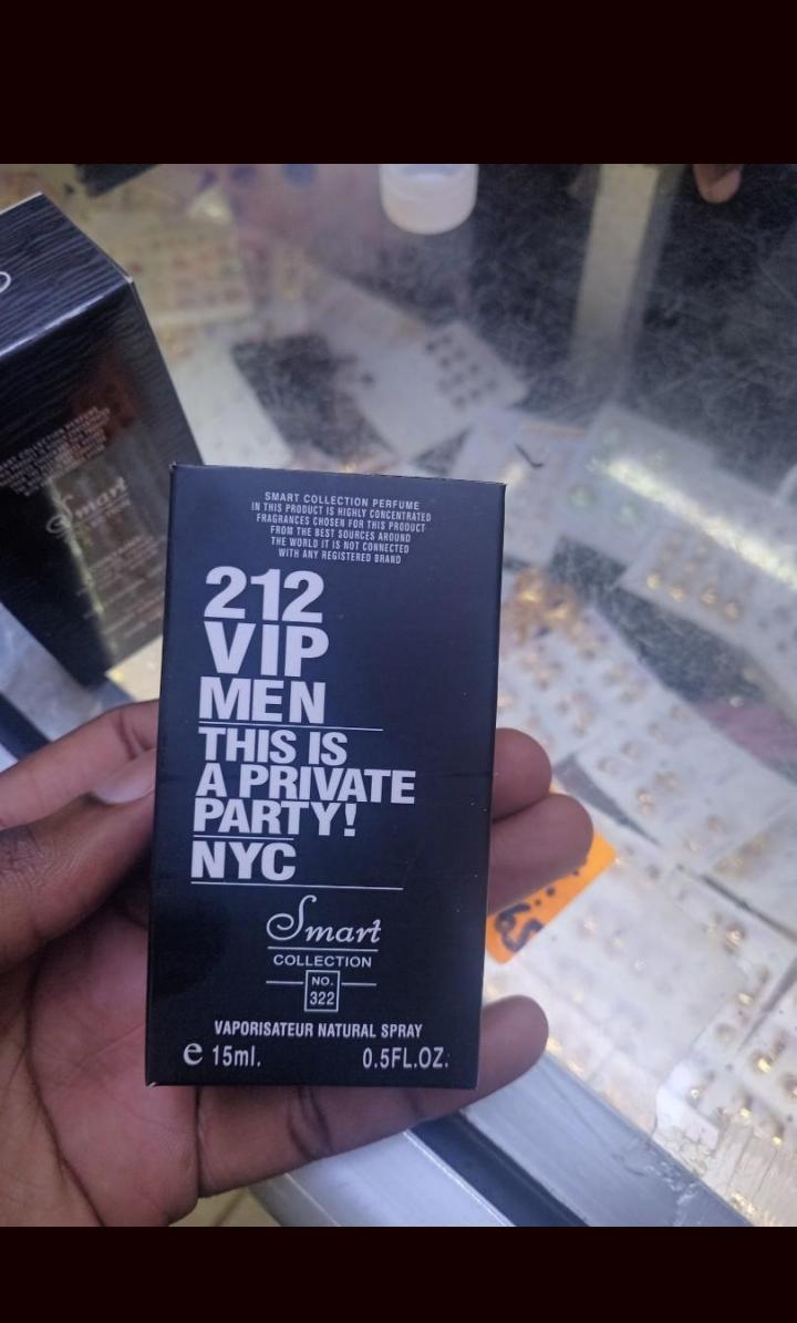 212 VIP 15ML ,Smart Collection Mens Perfume.Long lasting, leave an impression.