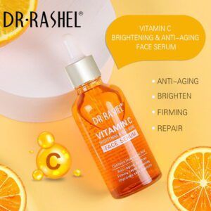 DR. RASHEL Vitamin C Brightening & Anti-Aging Face Serum with hyaluronic acid.(50ml )