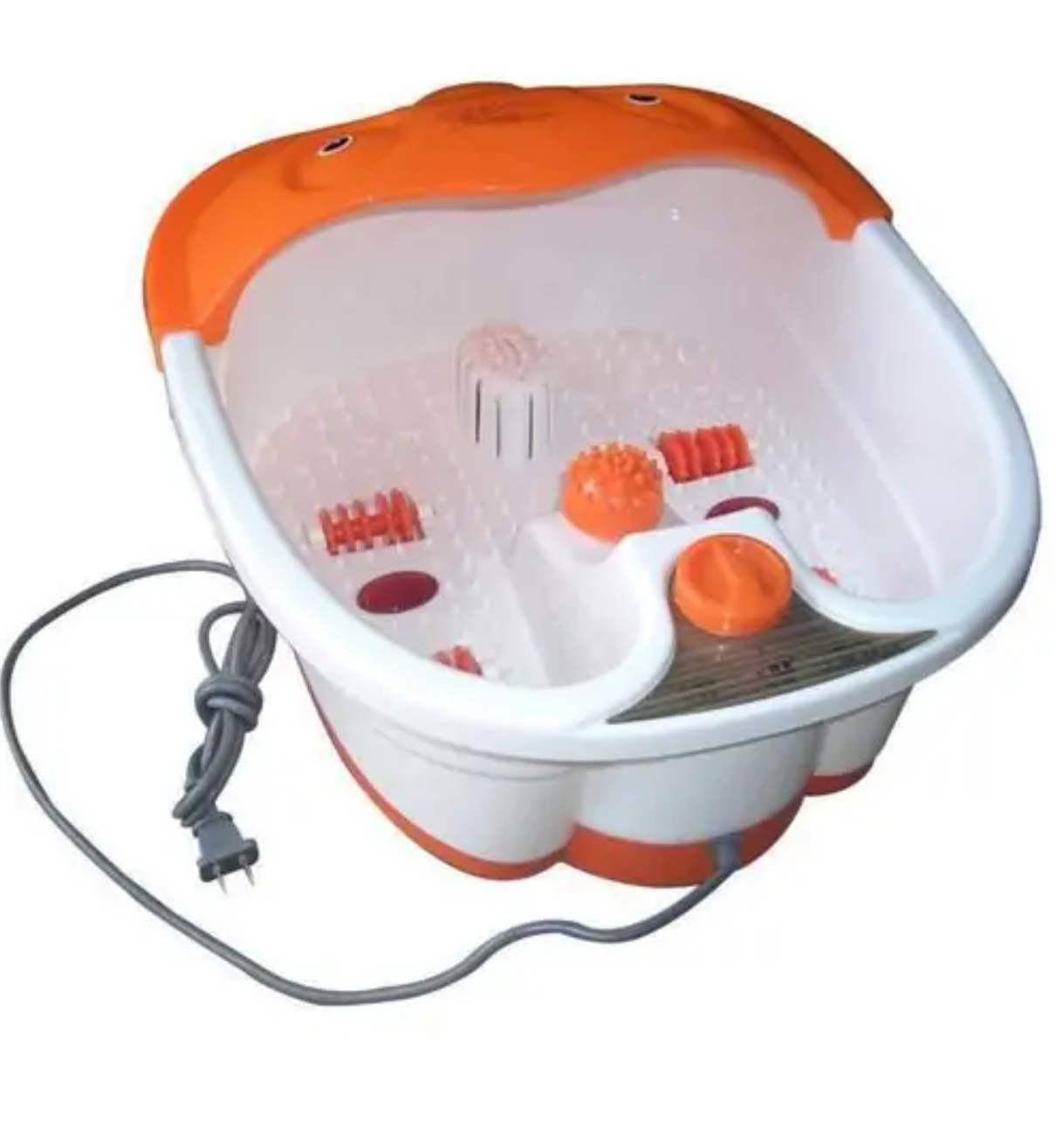 Electric Foot Spa Massager Machine with Heat & Bubbles – Home Pedicure Machine for Pain Relief & Relaxation, Fast response, trusted reseller