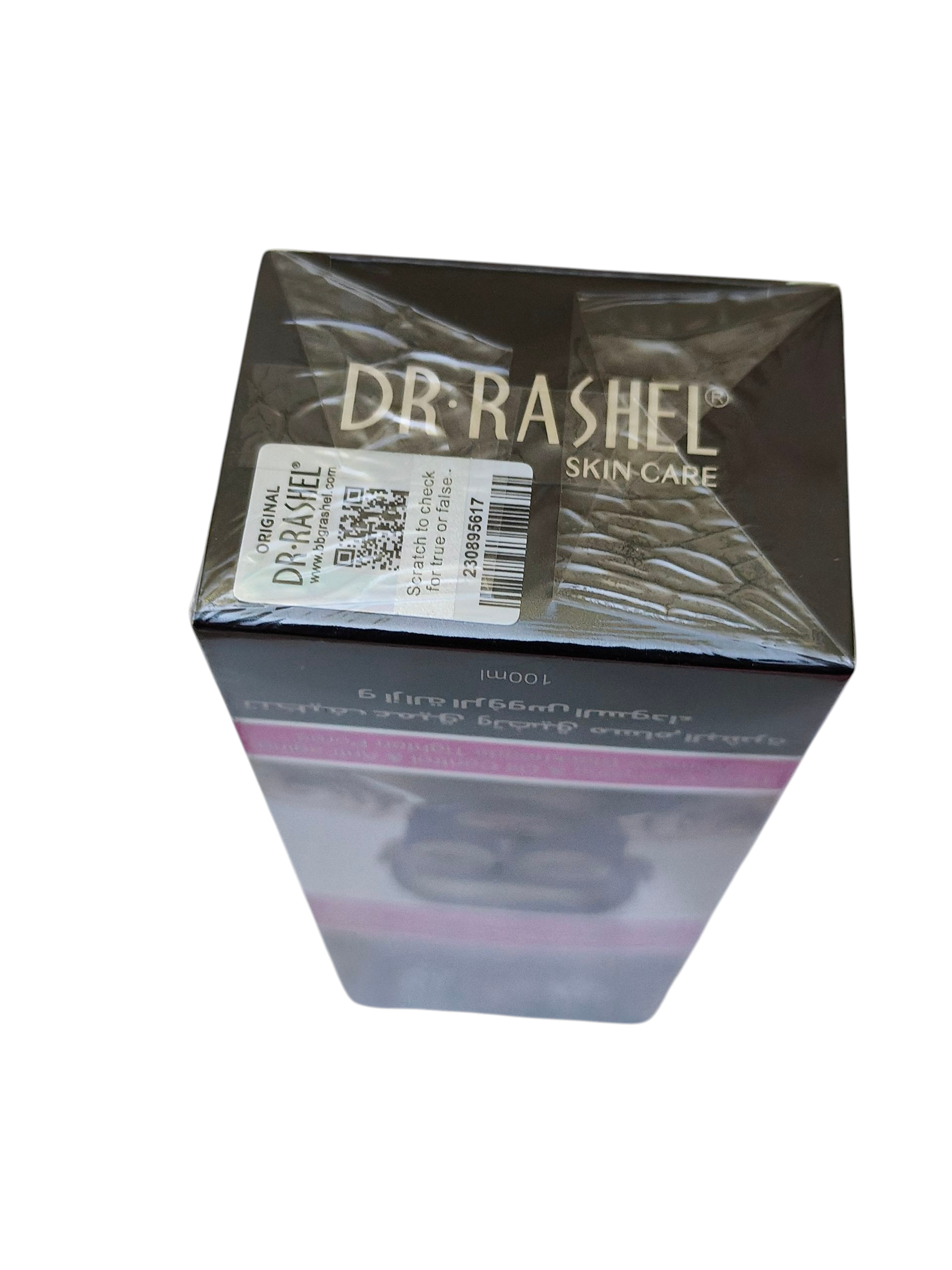 Dr Rashel Charcoal Black Mask Peel Off for Deep Cleansing, Blackhead Removal, Acne Treatment, Pore Minimizer, Face Mask for Men & Women, Purifying Detox Facial Care with Activated Charcoal Formula