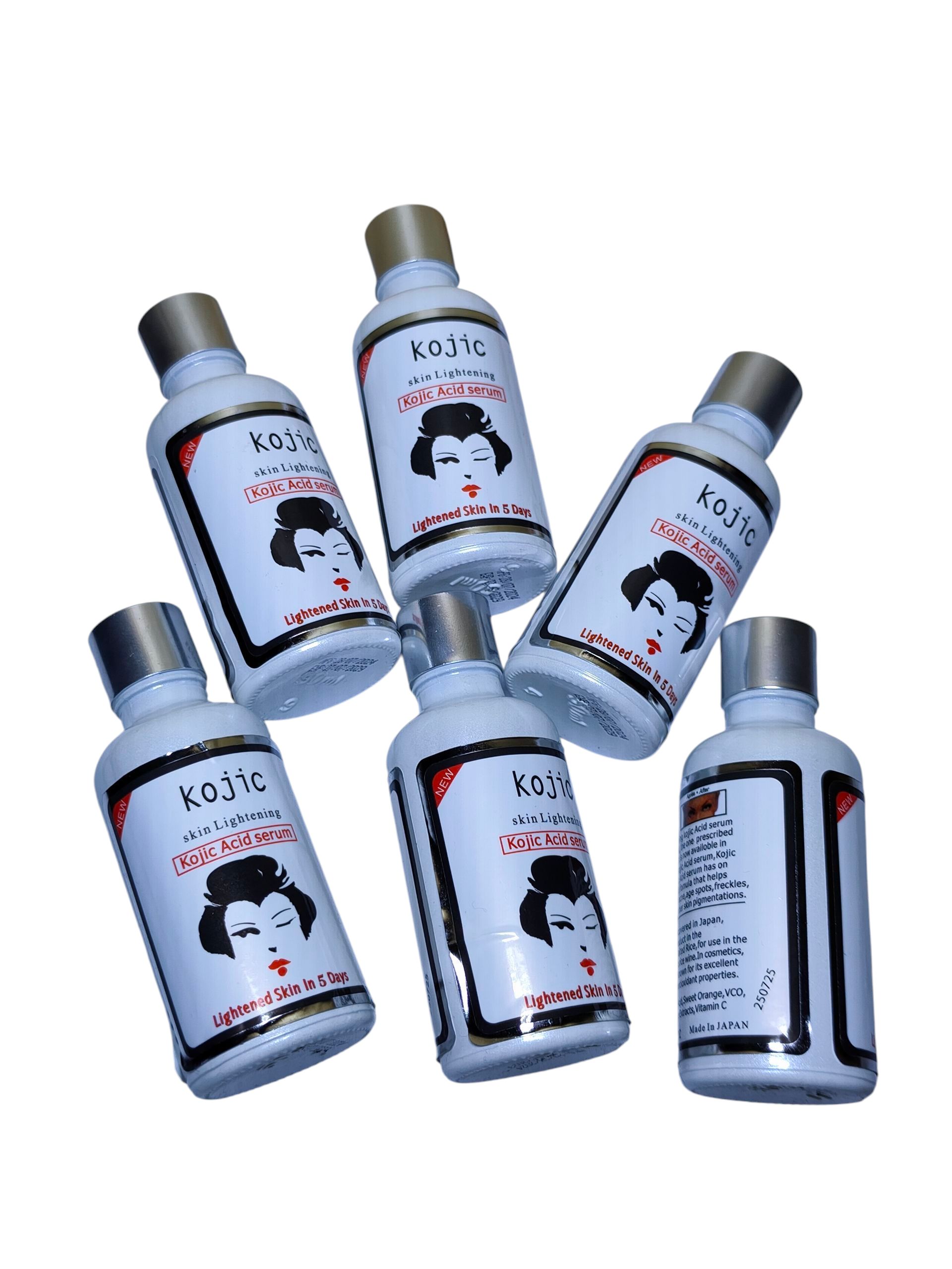 Kojic Acid Brightening Serum 50ml – Dark Spot Remover, Hyperpigmentation Treatment, Skin Lightening Essence, Anti-Aging Facial Care, Whitening Serum for Even Tone & Radiant Glow