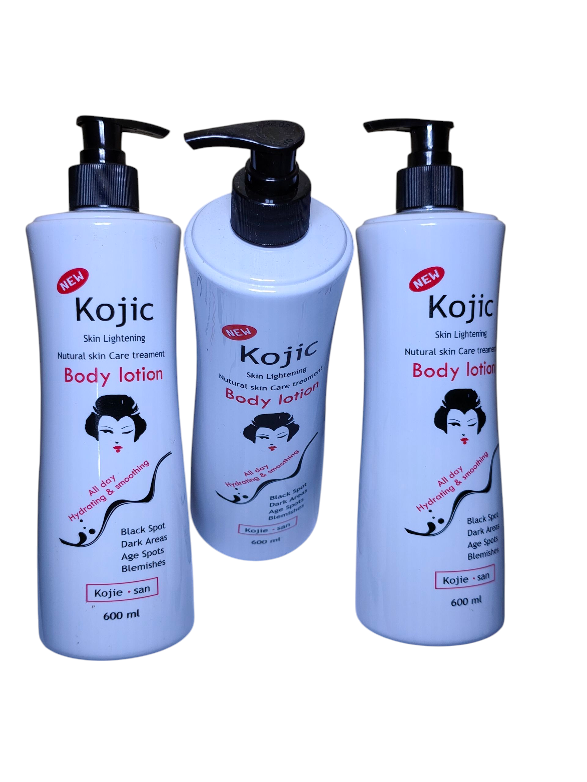 Kojic Acid Brightening Body Lotion 600ml – Skin Lightening Moisturizer, Dark Spot Remover, Hyperpigmentation Treatment, Whitening Cream for Even Tone, Radiant Glow & Anti-Aging Care