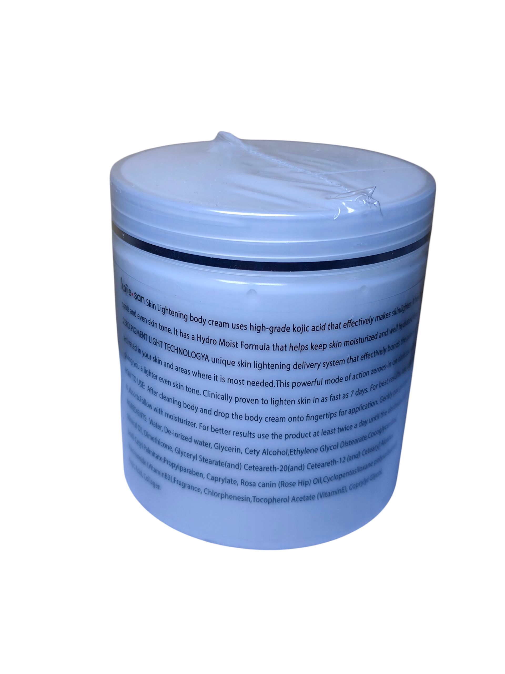 Kojic Acid Body Cream – Skin Brightening & Lightening Moisturizer, Dark Spot Remover, Hyperpigmentation Treatment, Whitening Anti-Aging Cream for Even Tone, Smooth Radiant Glow