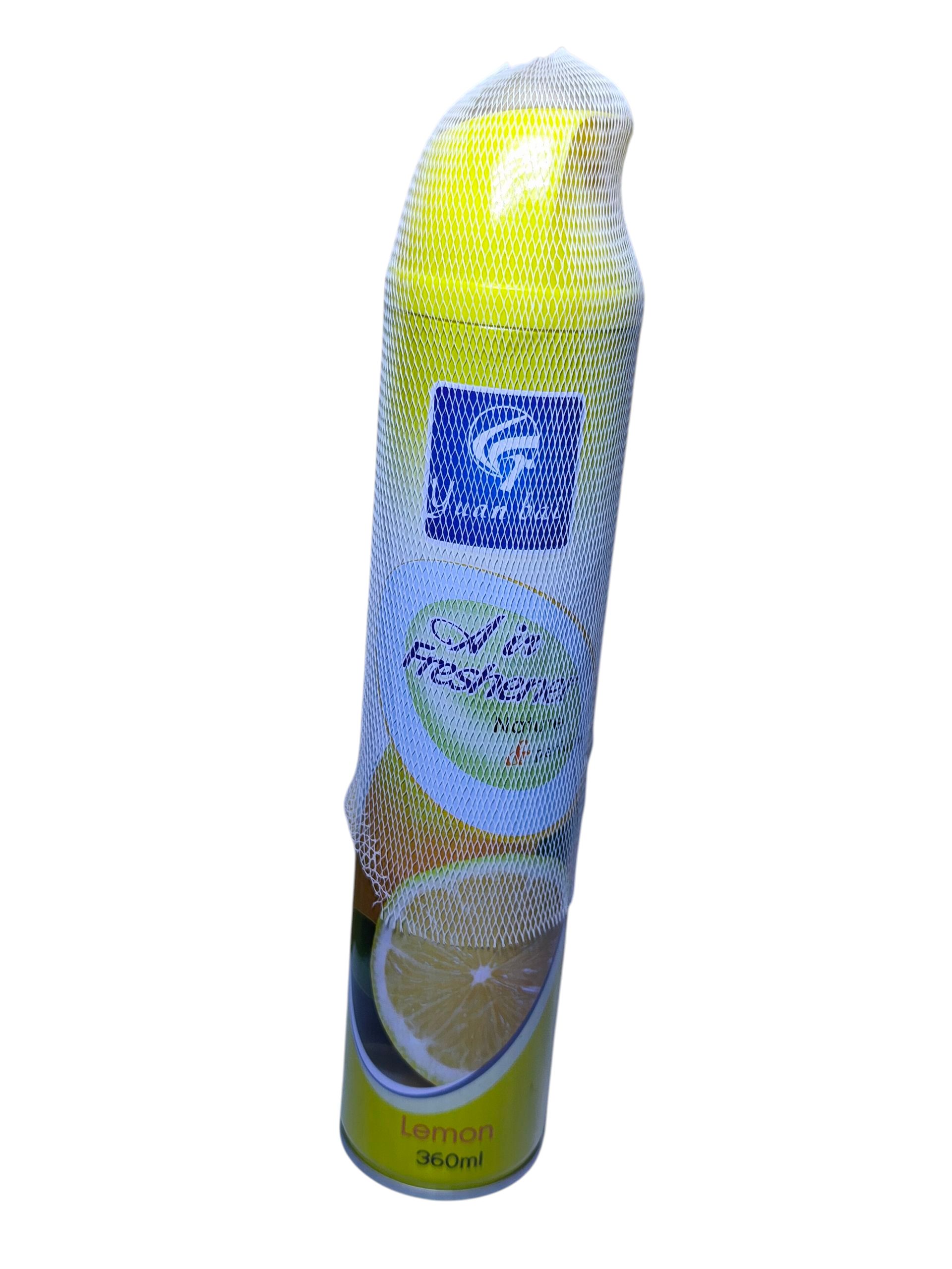 Yuan Bai Air Freshener Spray 360ml – Long-Lasting Room Fragrance for Home, Office, Car | Natural Scented Aerosol | Odor Eliminator | Lavender, Jasmine, Lemon, Apple, Strawberry, Fruit Cocktail