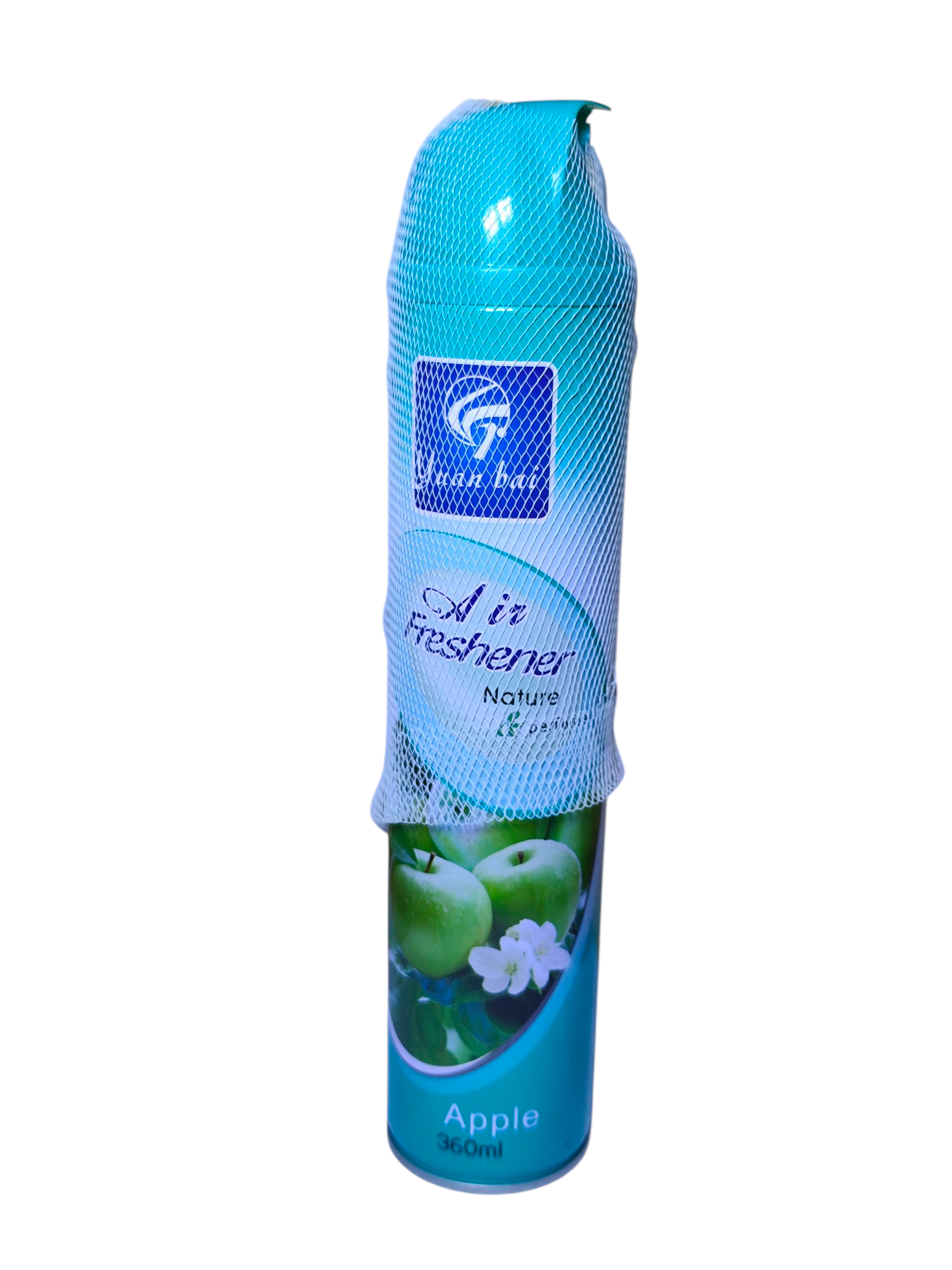 Yuan Bai Air Freshener Spray 360ml – Long-Lasting Room Fragrance for Home, Office, Car | Natural Scented Aerosol | Odor Eliminator | Lavender, Jasmine, Lemon, Apple, Strawberry, Fruit Cocktail