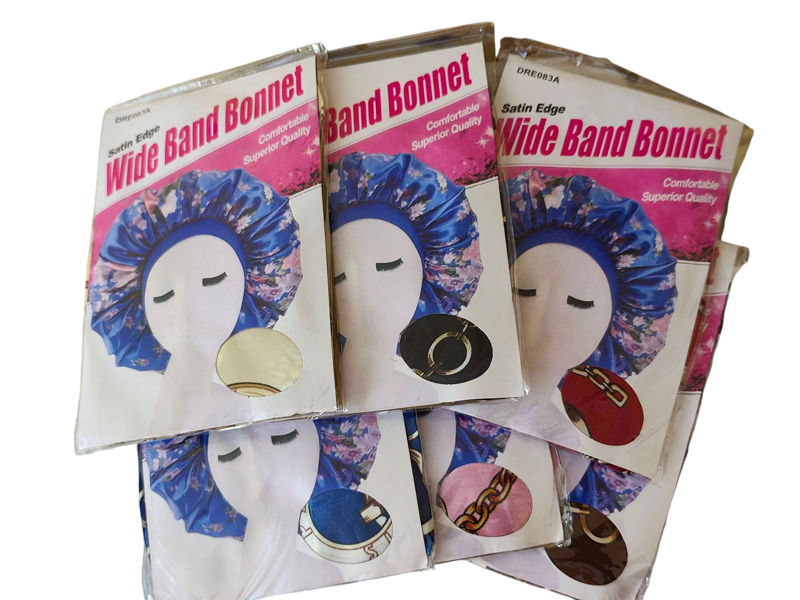 Unisex Silk Stretchy Band Bonnet – 6 Colors | Satin Sleep Cap for Men & Women | Protective Night Hair Wrap for Natural Hair, Braids, Locs, Wigs | Adjustable, Breathable, No-Slip Comfort